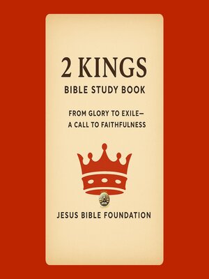 cover image of 2 Kings Bible Study Book